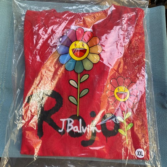 Takashi Murakami Other - ***SOLD***J Balvin Rojo Takashi Murakami Script